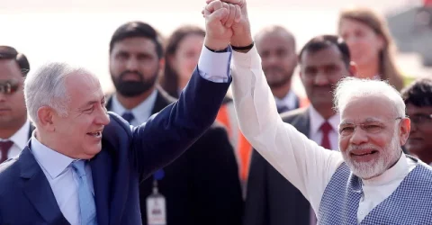 ভারতের উত্তরপ্রদেশে ফিলিস্তিনের পক্ষে বিক্ষোভ করায় সিসিটিভি দেখে গ্রেপ্তার ৭