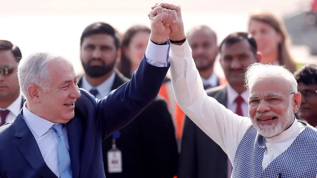 ভারতের উত্তরপ্রদেশে ফিলিস্তিনের পক্ষে বিক্ষোভ করায় সিসিটিভি দেখে গ্রেপ্তার ৭