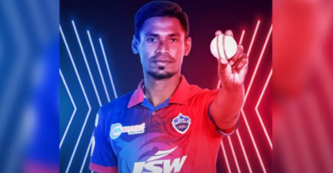 আইপিএলে দিল্লি ক্যাপিটালসের হয়ে ৬ কোটি রুপিতে খেলবেন  মোস্তাফিজ