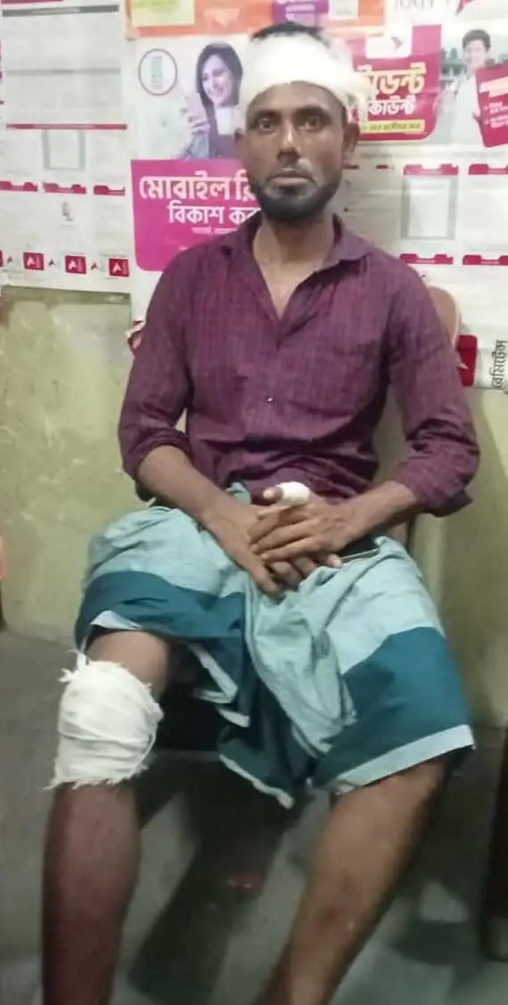 নান্দাইলে মাদক বিক্রিতে বাধা দেওয়ায় হামলা, ৪ জন আহত, ১টি বাংলাঘরে অগ্নিসংযোগ ।