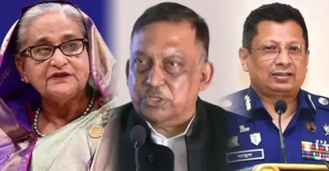 জুলাই-আগষ্ট গনহত্যার অভিযোগে শেখ হাসিনাসহ তিনজনের বিরুদ্ধে পাঁচ অভিযোগ আমলে নিয়েছেন ট্রাইব্যুনাল