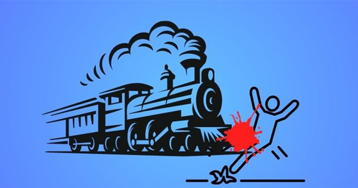 গফরগাঁও রেলস্টেশনে ট্রেনে ওঠার সময় যুবকের পা বিচ্ছিন্ন