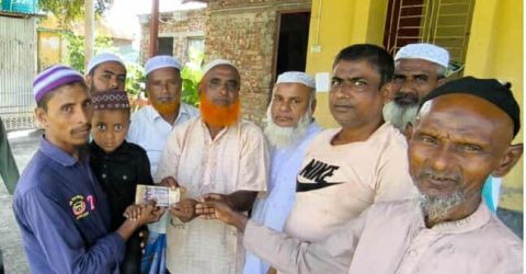 ক্যান্সারে আক্রান্ত ৬ বৎসরের শিশুকে অর্থ সাহায্য করল রায়পাশা দাতব্য ফাউন্ডেশন। 