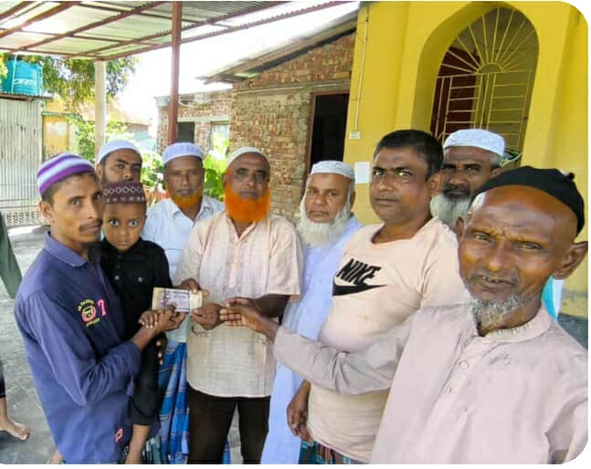ক্যান্সারে আক্রান্ত ৬ বৎসরের শিশুকে অর্থ সাহায্য করল রায়পাশা দাতব্য ফাউন্ডেশন। 