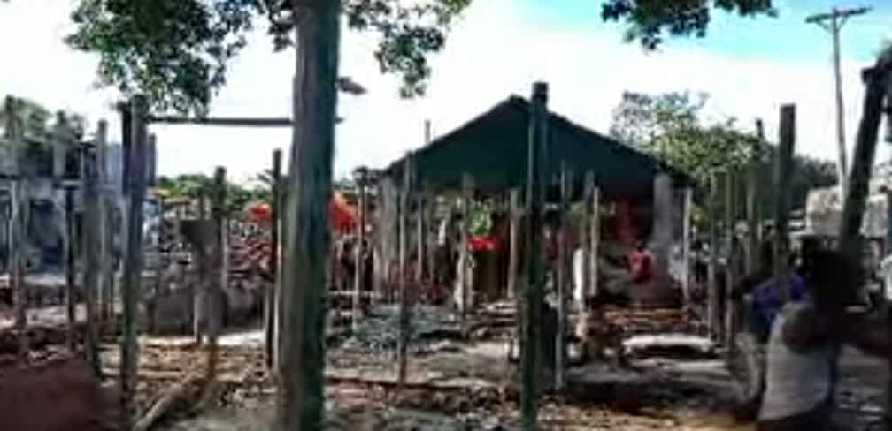 নান্দাইল কালিয়াপাড়া বাজারে দোকান বরাদ্দে অনিয়মের অভিযোগ।