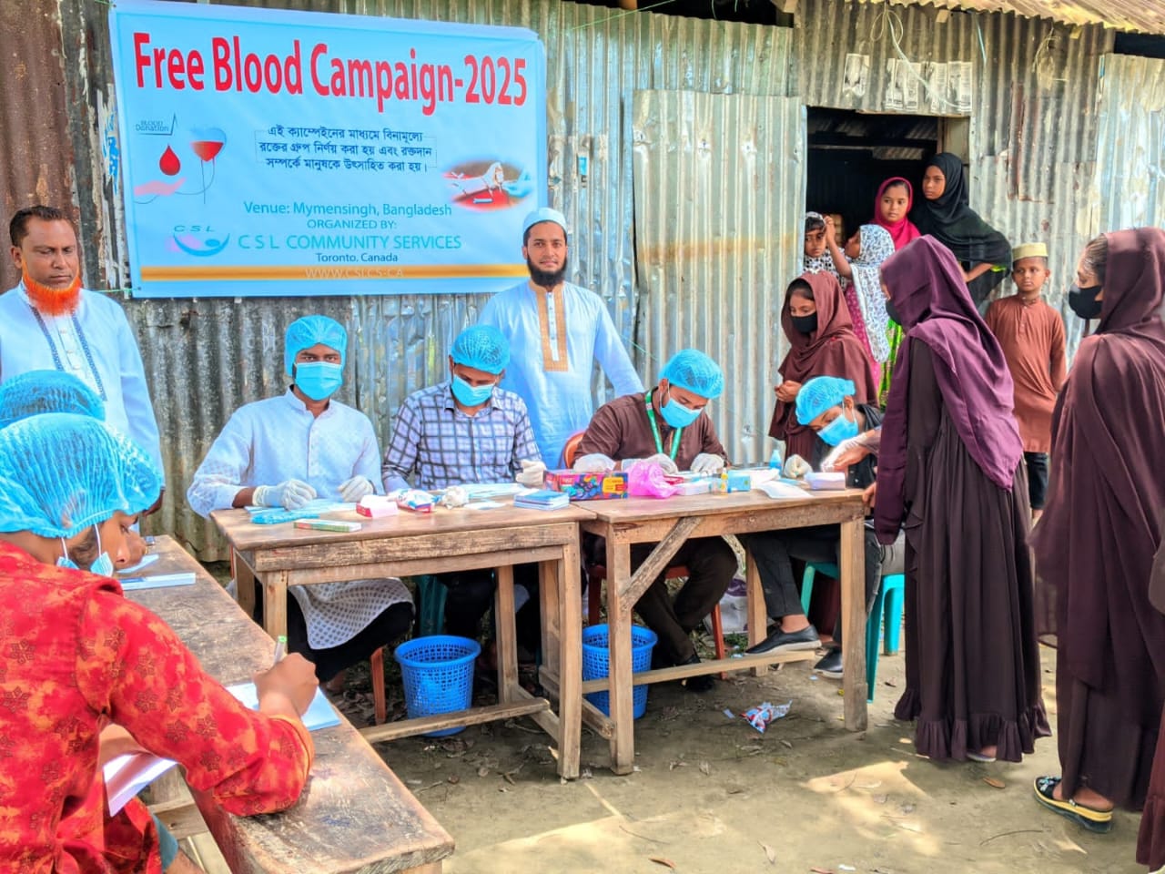 ফ্রি ব্লাড ক্যাম্পেইন ২০২৫, নান্দাইলে মানবতার কল্যাণে প্রশংসনীয় উদ্যোগ