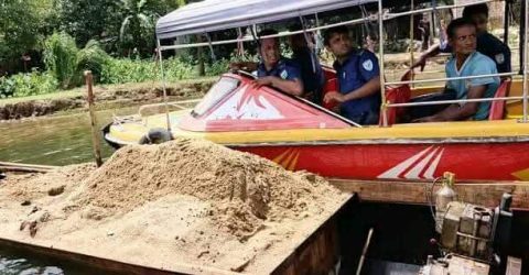 তাহিরপুরে অবৈধ বালু উত্তোলনে ৫ জনের বিনাশ্রম কারাদণ্ড, মাছ শিকারে ১ জনের জরিমানা