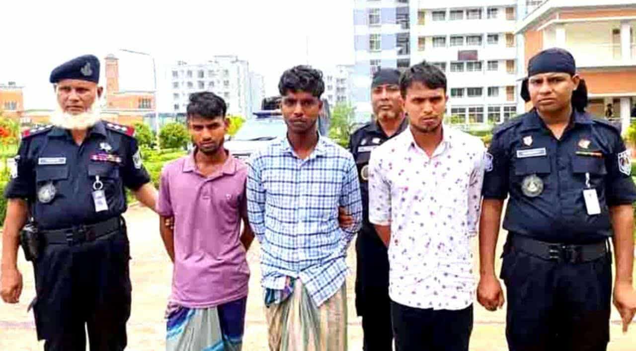 নান্দাইলে প্রেমিকাকে ডেকে নিয়ে সংঘবদ্ধ ধর্ষণ, গ্রেপ্তার ৩। 