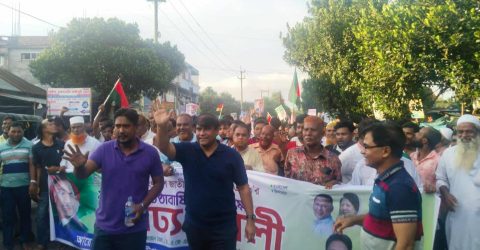 নান্দাইলে বিএনপি’র ৪৭তম প্রতিষ্ঠাবার্ষিকী উদযাপন উপলক্ষে হাজার হাজার জনতার ঢল। 