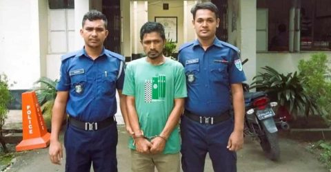 তাহিরপুরে মাদককারবারি সাবেক ইউপি সদস্য গ্রেফতার