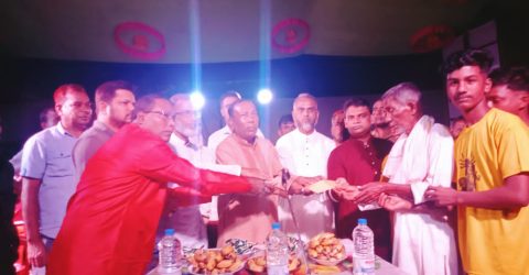 আলীকদম উপজেলায় ৫টি পূজা মন্ডপ পরিদর্শন,ও নগদ আর্থিক সহায়তা প্রদান