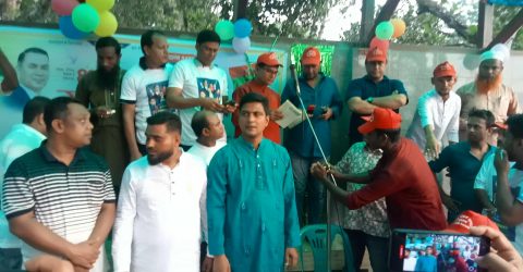 নান্দাইলে যুবদলের ৪৭তম প্রতিষ্ঠা বার্ষিকী উপলক্ষে বর্ণাঢ্য র্যালি ।