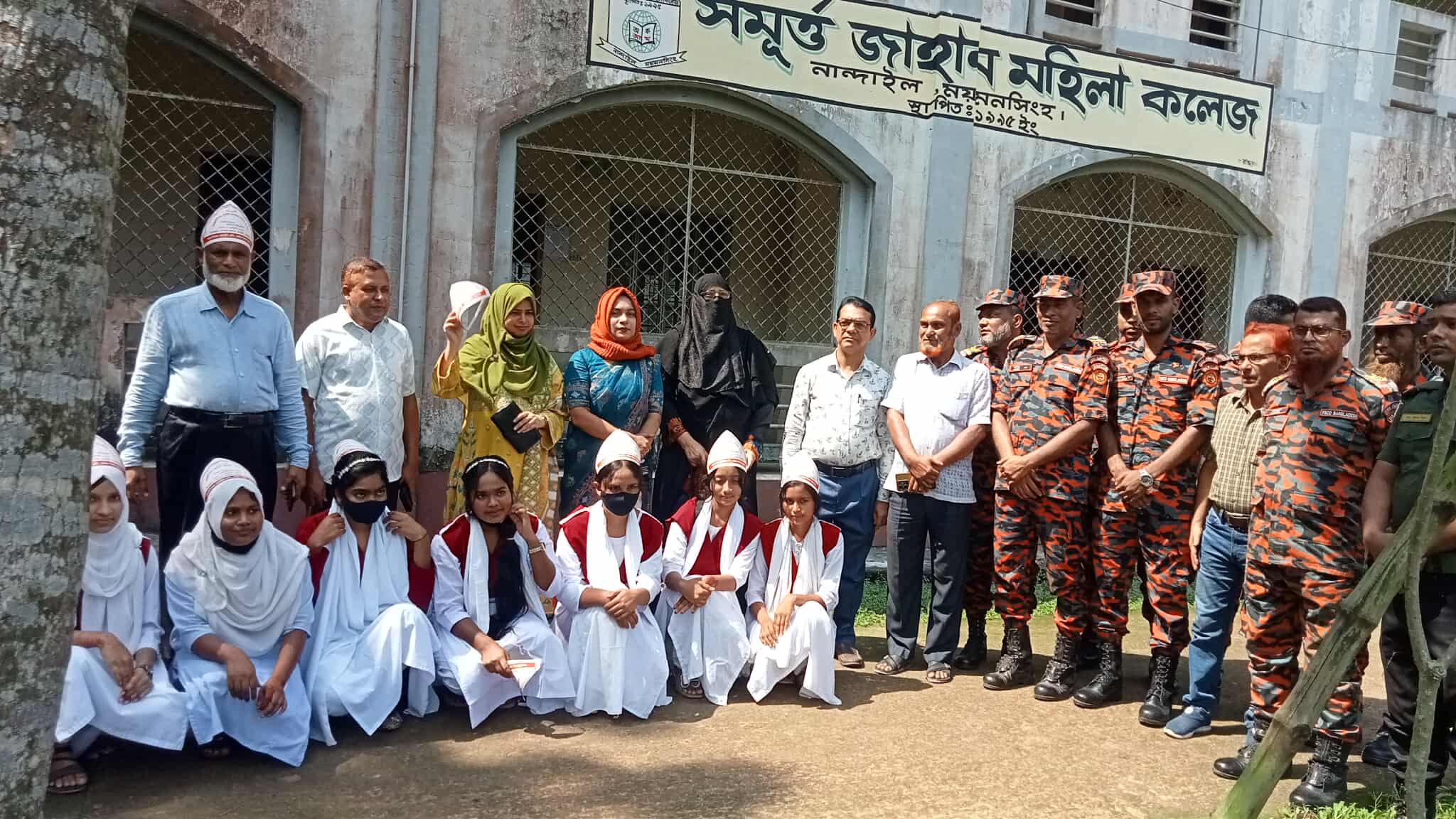 নান্দাইলে আন্তর্জাতিক দুর্যোগ প্রশমন দিবস-২০২৫ উদযাপনে – মহড়া ও র্যালি
