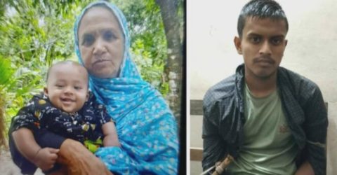 ঈশ্বরগঞ্জে নাতির দায়ের কোপে দাদির মৃত্যু, আটক তিন