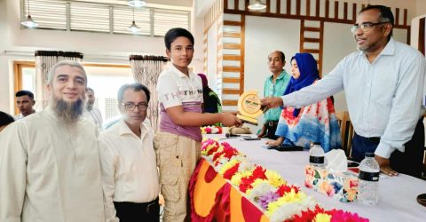 নান্দাইলে উপজেলা পর্যায়ে পঠন ও মৌলিক দক্ষতা যাচাই প্রতিযোগিতায় প্রথম স্থান অর্জন করেছে মাহ্তিন মাশিয়াত