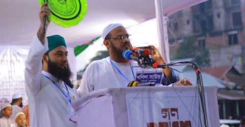 সব মার্কা দেখা শেষ, হাতপাখার বাংলাদেশ: মুফতি ফয়জুল করিম শায়খে চরমোনাই ”  ‎