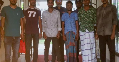 ঈশ্বরগঞ্জে মাদক ও সন্ত্রাসবিরোধী মামলার আসামিসহ গ্রেফতার ৬