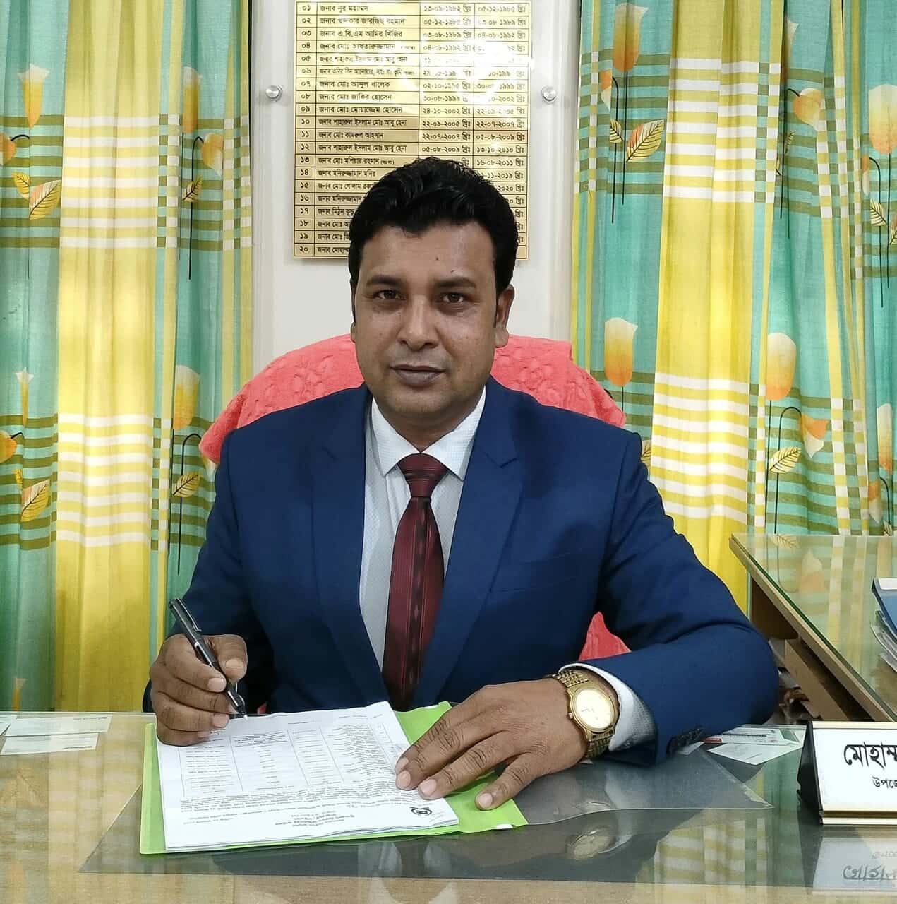 ঈশ্বরগঞ্জের বিতর্কিত পিআইও রেজাউল করিমের বদলি