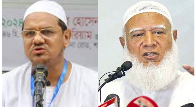 জামাতের পুঃনির্বাচিত আমিরকে পীর সাহেব চরমোনাই এর শুভেচ্ছা 