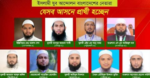 ইসলামী যুব আন্দোলন বাংলাদেশ শীর্ষ নেতারা ৯আসনে লড়বেন