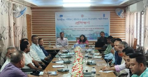 নান্দাইল উপজেলায় বিকেন্দ্রীকৃত পরিবীক্ষণ,পরিদর্শন ও মূল্যায়ন (ডিএমআইই)পদ্ধতি বিষয়ক প্রশিক্ষণ অনুষ্ঠিত।