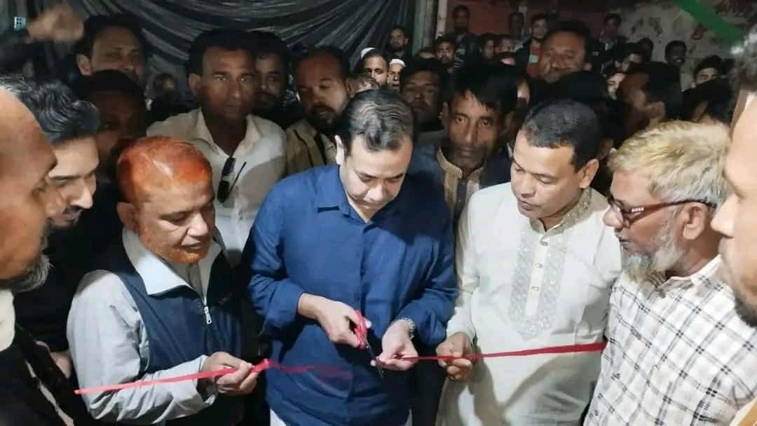 নান্দাইলে বিএনপির দলীয় কার্যালয়ের আনুষ্ঠানিক উদ্বোধন। 