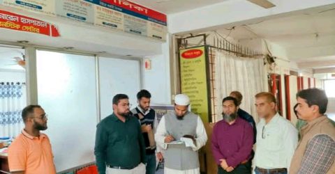 গফরগাঁওয়ে  ফুটপাত মুক্ত করতে ভ্রাম্যমাণ আদালতের অভিযান