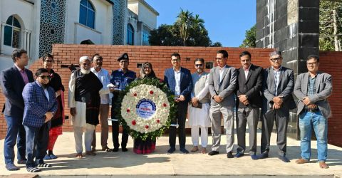 ঈশ্বরগঞ্জে যথাযোগ্য মর্যাদায় শহীদ বুদ্ধিজীবী দিবস পালিত