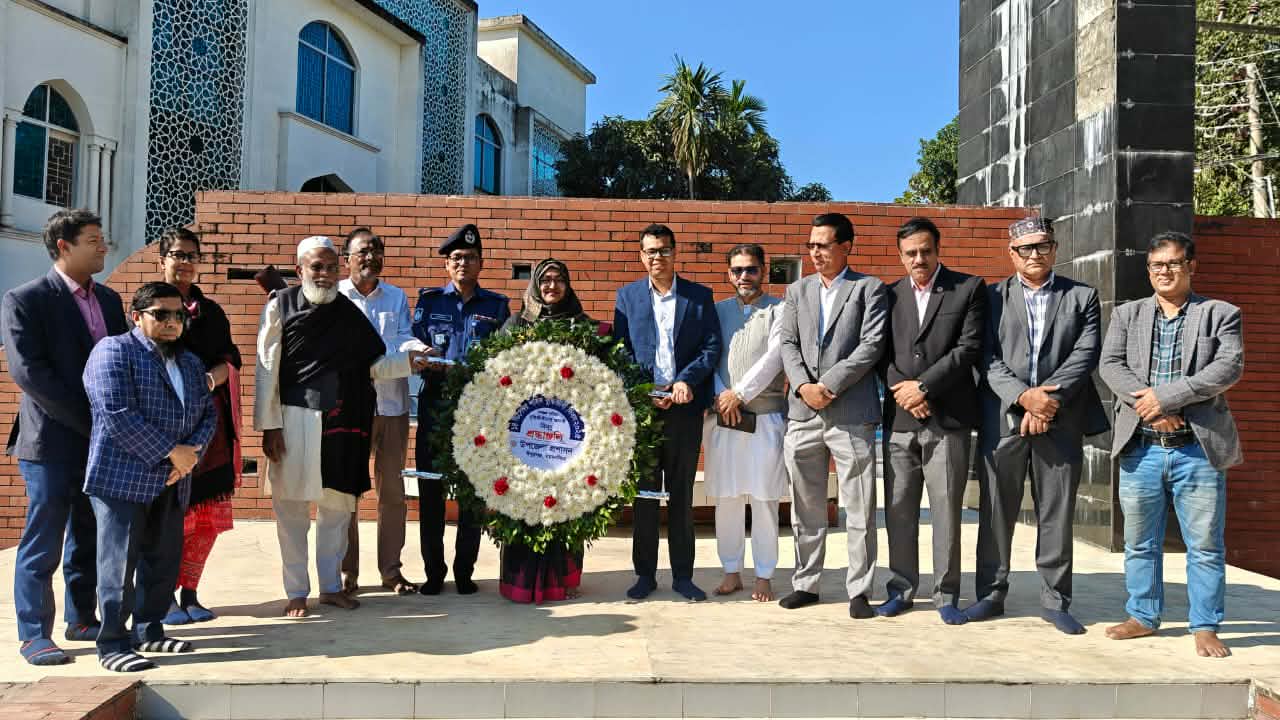 ঈশ্বরগঞ্জে যথাযোগ্য মর্যাদায় শহীদ বুদ্ধিজীবী দিবস পালিত