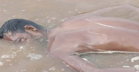 তাহিরপুরের যাদুকাটা নদী থেকে লাশ উদ্ধার 