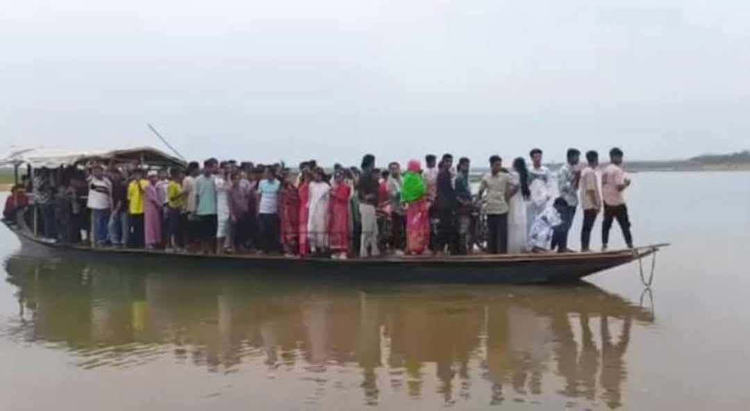 তাহিরপুরে যাদুকাটা নদীতে খেয়া ডুবে শিশু সুফিয়ার ঈদে বেড়ানো হলো না নানা বাড়ি