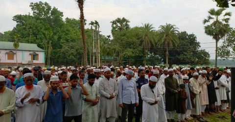 সৌদি আরবের মিসাইল হামলায় নিহত মামুন গফরগাঁওয়ে গ্রামের বাড়িতে দাফন 