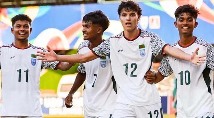 নেপালকে হারিয়ে সাফ অনূর্ধ্ব-২০ ফুটবলের ফাইনালে বাংলাদেশ
