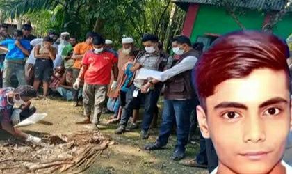 ২০ মাস পর কবর থেকে তোলা হলো গুলিবিদ্ধ তরুণ রাব্বির মরদেহ