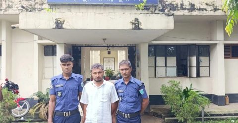 তাহিরপুরে মারধর মামলার এজাহারনামীয় আসামি গ্রেফতার