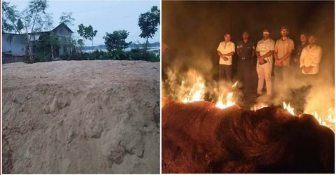​তাহিরপুরে মোবাইল কোর্টে ১৫ হাজার ঘনফুট বালু জব্দ, দেড় লক্ষাধিক টাকার নিষিদ্ধ জাল ধ্বংস