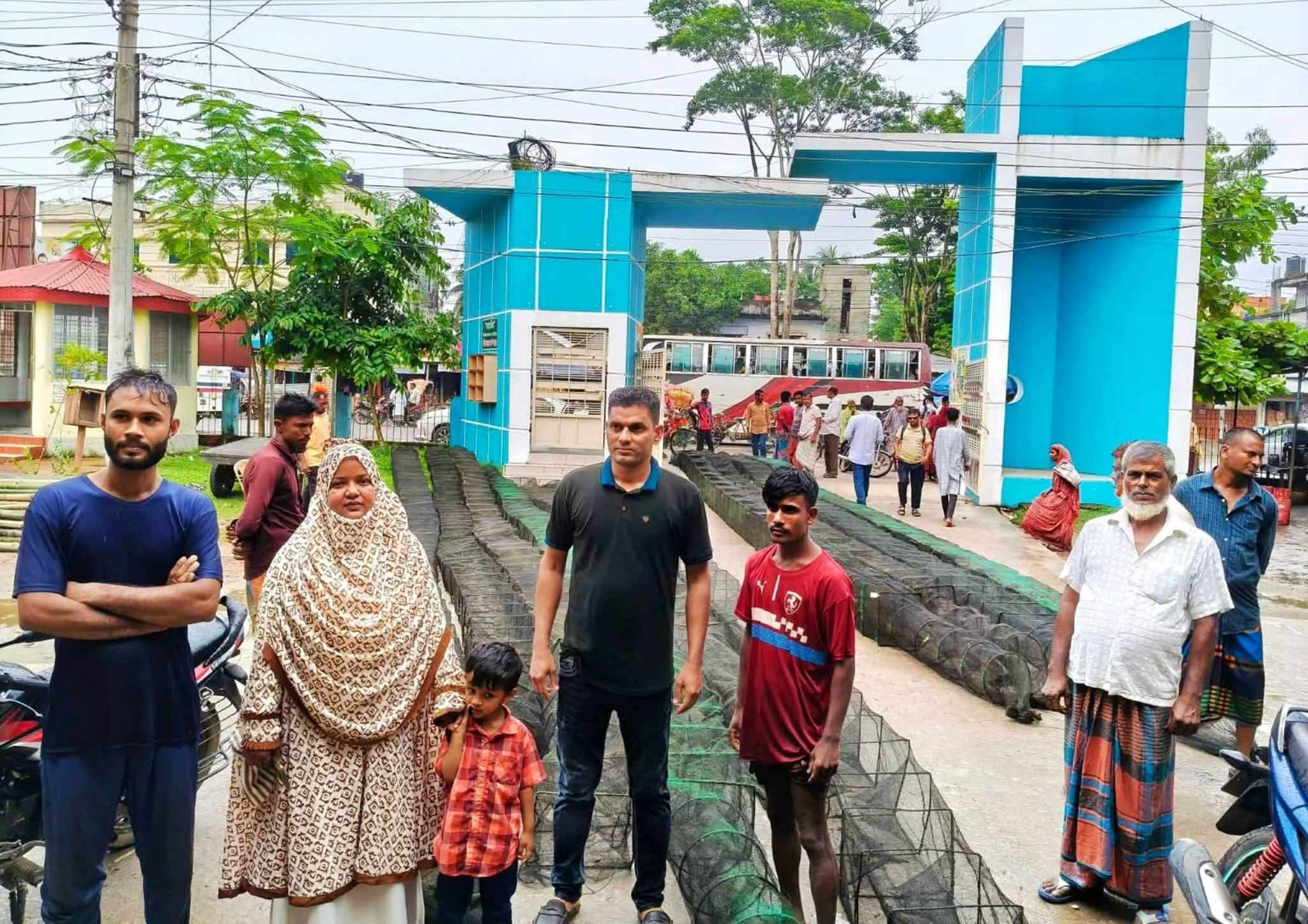 ঈশ্বরগঞ্জে অভিযানে ৬০০ মিটার নিষিদ্ধ চায়না দুয়ারি জাল জব্দ