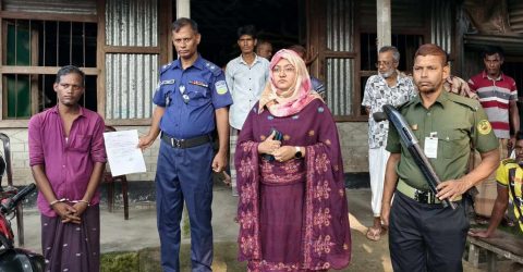 ঈশ্বরগঞ্জে চোলাই মদ বিক্রির অভিযোগে কারাদণ্ড