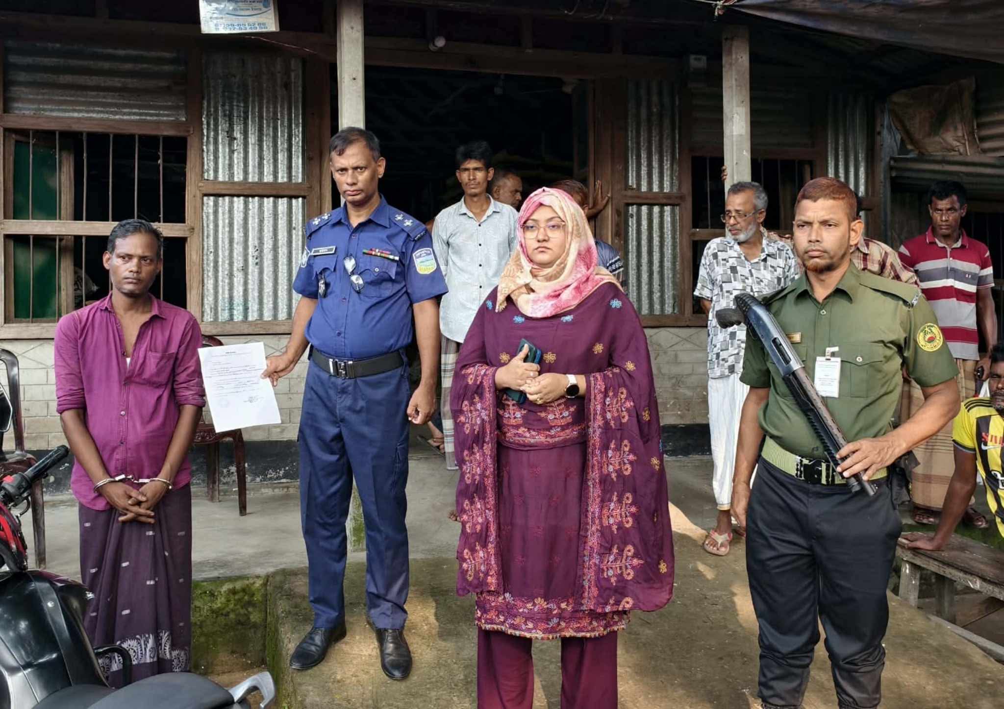 ঈশ্বরগঞ্জে চোলাই মদ বিক্রির অভিযোগে কারাদণ্ড